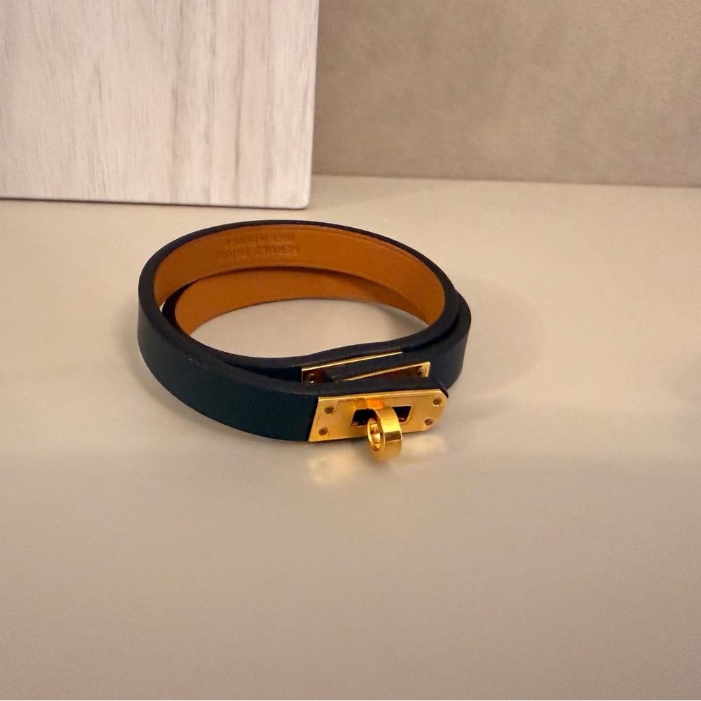 Authentic Hermes Mini Kelly Double Tour bracelet